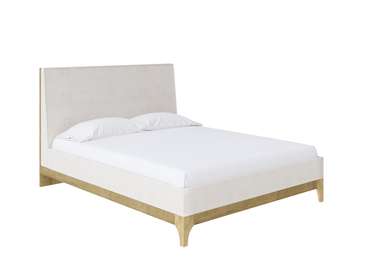 Кровать Odda 140х190 молочного цвета