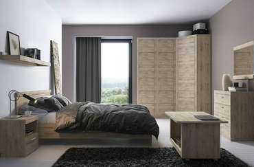 Комод Oskar бежевого цвета