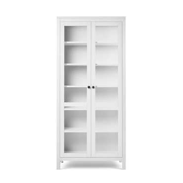 Книжный шкаф Кымор белого цвета