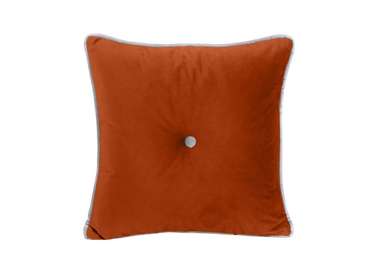 Подушка декоративная Pretty 35х35 оранжевого цвета