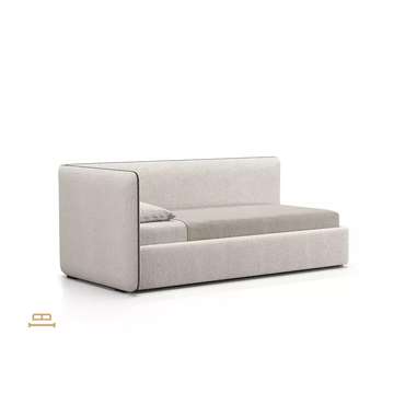 Кровать Assai Corner 90х200 бежевого цвета без подъемного механизма