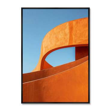 Репродукция картины на холсте Гибкость форм, No 1, 2025г.