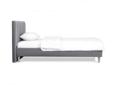 Кровать Prince Louis L 120х200 серого цвета 