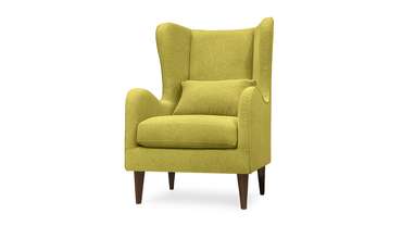 Кресло Манчестер горчичного цвета