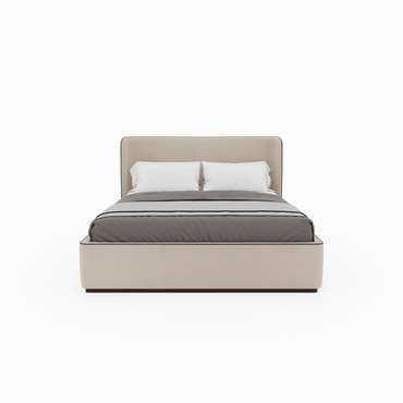 Кровать Perfecto 160х200 темно-бежевого цвета с подъемным механизмом