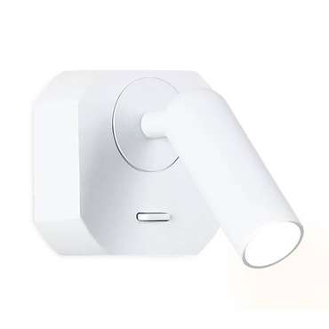 Спот Wall FW282 (металл, цвет белый)