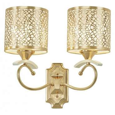 Бра Florentia-9787 309787/2W Wh/Gd