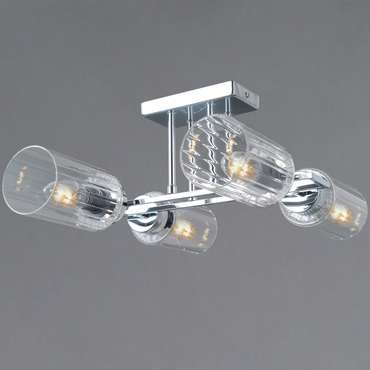 IL0780-4CSQ-25 CR NAPLES светильник потолочный