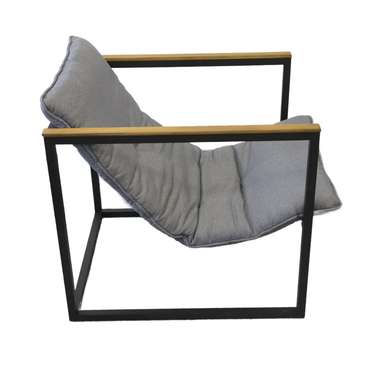 Садовое кресло Frame Cubo серого цвета