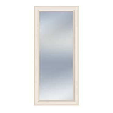 Настенное зеркало Сиена 45х100 бежевого цвета