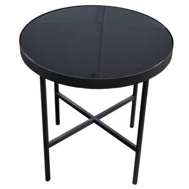 Стол журнальный МеталлАрт М011 черного цвета