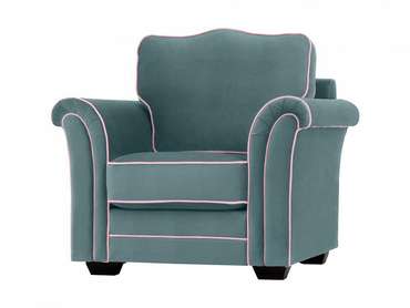 Кресло Sydney сине-зеленого цвета