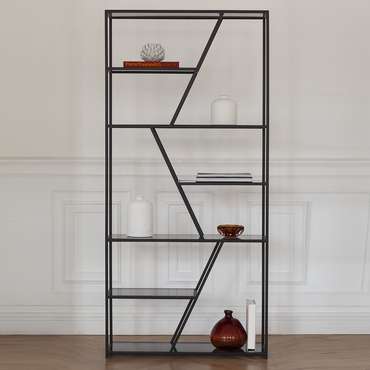 Стеллаж Arnetta черного цвета 