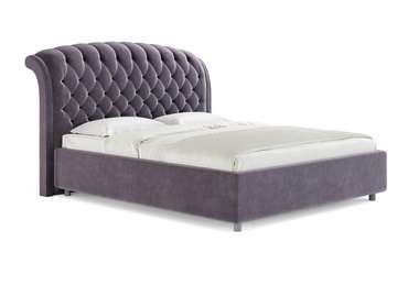 Кровать Venezia 160х200 фиолетового цвета без основания и подъемного механизма