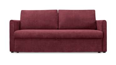 Диван-кровать Хьюго бордового цвета