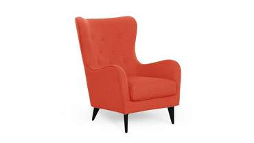 Кресло Бирмингем красного цвета