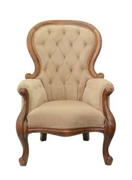 Кресло Madre light brown бежевого цвета