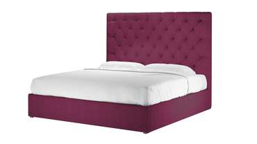 Кровать Сиена 140х200 фиолетового цвета