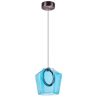 Люстра CARAMELLO LED 6W 110LM КОФЕЙНЫЙ/ГОЛУБОЙ 3000K