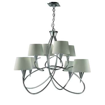 Подвесная люстра Mara 1654 (ткань, цвет белый)