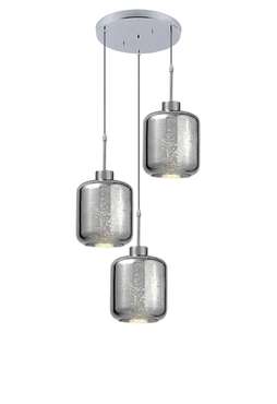 Подвесной светильник Lumina Deco Alacosmo LDP 6811-3 RD CHR