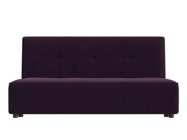 Прямой диван-кровать Зиммер темно-фиолетового цвета