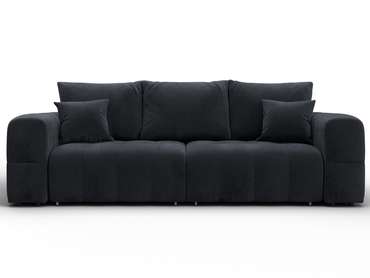 Диван-кровать Лига-110 темно-серого цвета