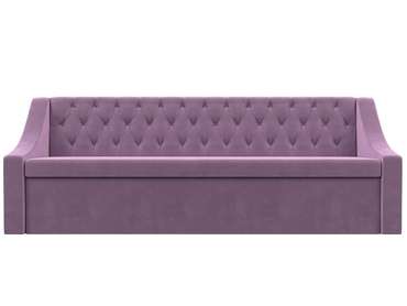 Кухонный прямой диван-кровать Мерлин сиреневого цвета
