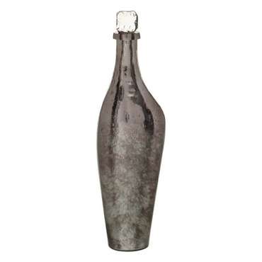 бутылка Серебристый Алюминий Стеклянный 15 x 13 x 54 cm Декоративный