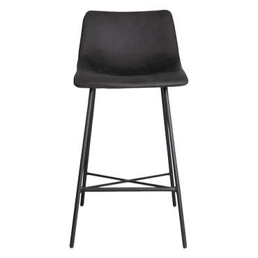 Полубарный стул Mexico черного цвета