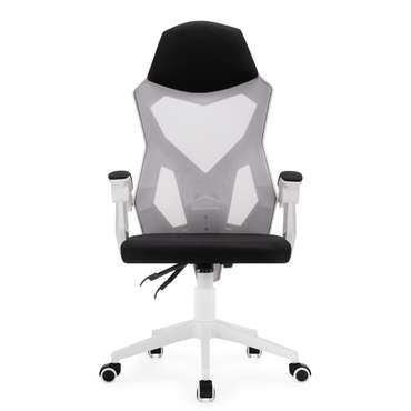 Офисное кресло Torino серо-белого цвета