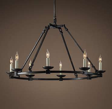 Круглая люстра