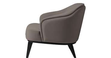 Кресло Bend темно-серого цвета