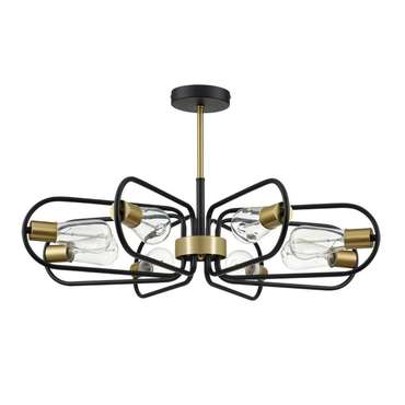Люстра на штанге Comfi 8058/8C (металл, цвет черный)