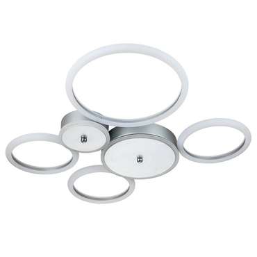 Потолочная люстра Saturn 10268/6LED Silver (акрил, цвет белый)