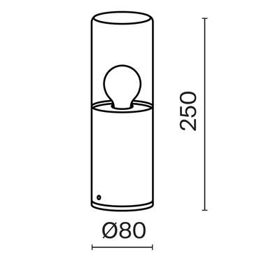Ландшафтный светильник Outdoor O432FL-01GF Amas Outdoor