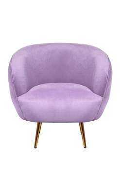 Кресло Benee пурпурного цвета