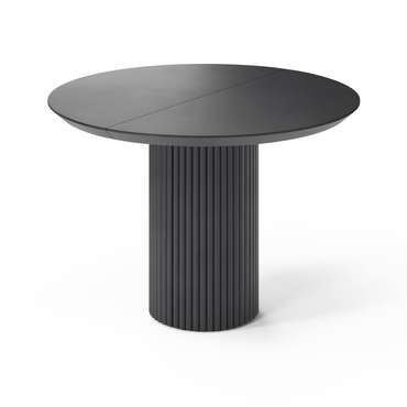 Раздвижной обеденный стол Ботейн черного цвета