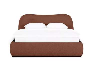 Кровать Patti 160х200 коричневого цвета без подъемного механизма