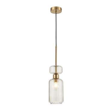 Подвесной светильник Gloss 1141/1S Beige (стекло, цвет бежевый)