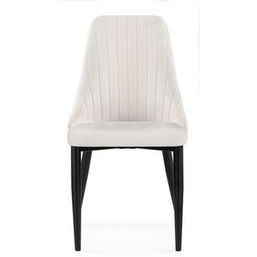 Обеденный стул Kora белого цвета