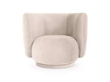 Кресло Lucca вращающееся бежевого цвета 