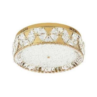 Потолочная люстра ML.2304.500 GD (хрусталь, цвет прозрачный)