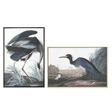 Картина 63 x 4 x 93 cm Птица Восточный (2 штук)