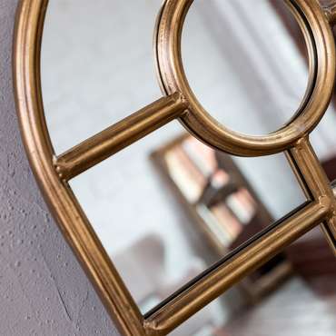 Зеркало настенное Бакст бронзового цвета