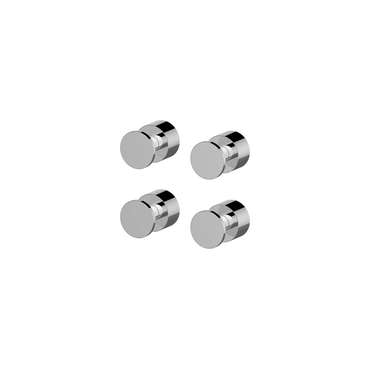 Комплект крючков, 4 шт., хром, HOK4SC0i41, IDDIS
