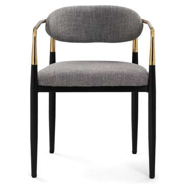 Обеденный стул-кресло Lord серого цвета