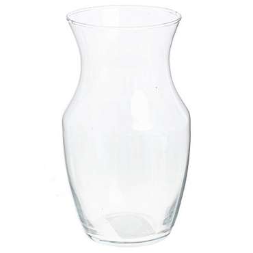 Стеклянная ваза прозрачного цвета