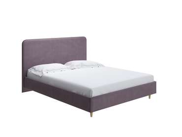 Кровать Mia 160х200 сливового цвета