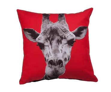 Подушка с принтом Giraffe 